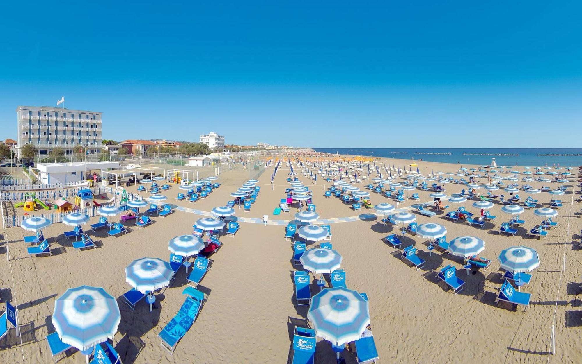 Hotel Mareblu Senigallia Bagian luar foto
